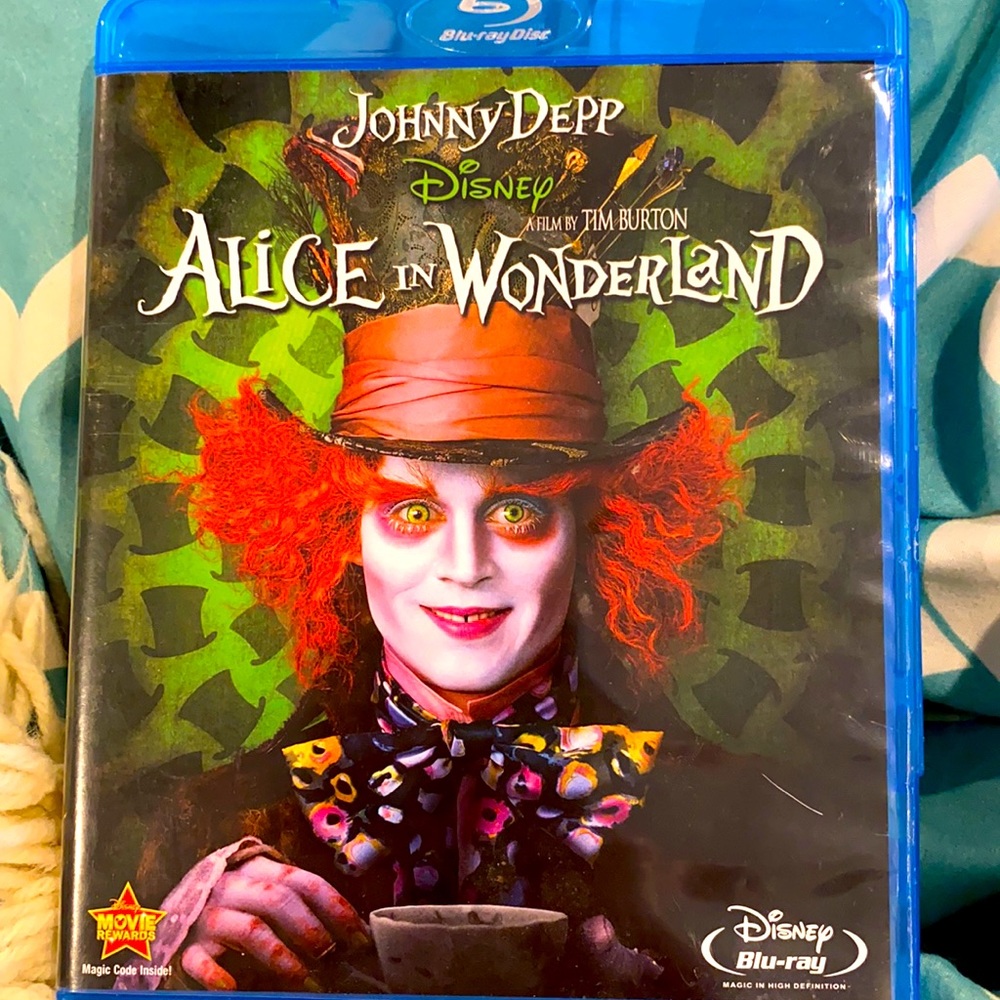 Blue Ray Alice in Wonderland